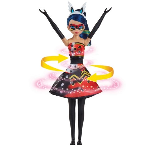 MIRACULOUS: BIEDRONKA I CZARNY KOT Switch Pennybug i Beebug, lalka