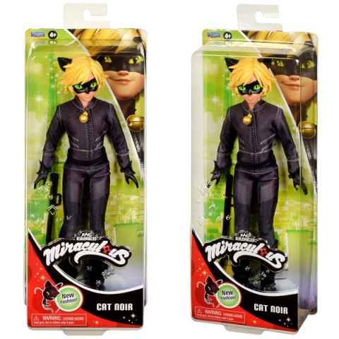 MIRACULOUS: BIEDRONKA I CZARNY KOT Fashion, lalka
