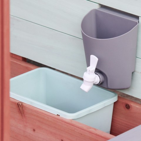 Piaskownica drewniana LULILO Sablo obracany dach