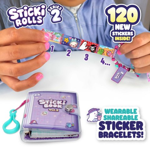 STICKI ROLLS Album Seria2, zestaw kreatywny