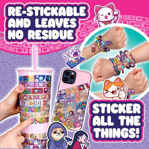 STICKI ROLLS Album Seria2, zestaw kreatywny