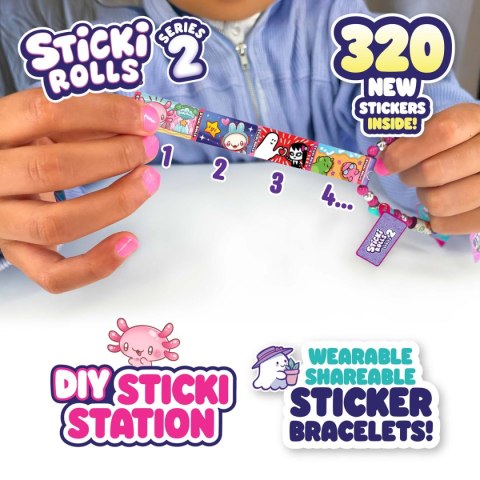 STICKI ROLLS Zestaw Seria 2, zestaw kreatywny