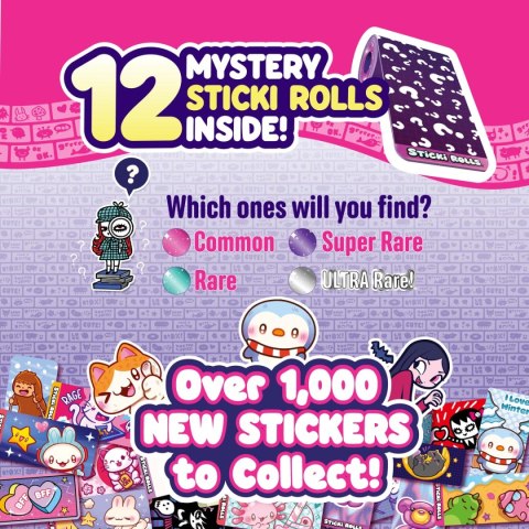 STICKI ROLLS Zestaw Seria 2, zestaw kreatywny