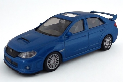 Subaru WRX STI Samochód Die-Cast 1:43 auto do kolekcji i zabawy