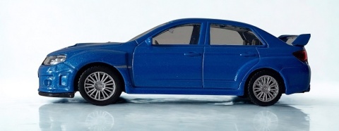 Subaru WRX STI Samochód Die-Cast 1:43 auto do kolekcji i zabawy