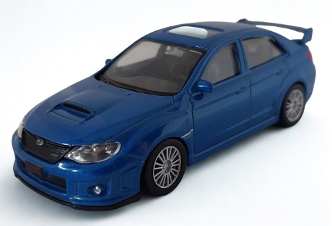 Subaru WRX STI Samochód Die-Cast 1:43 auto do kolekcji i zabawy