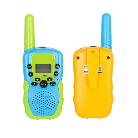 Walkie talkie krótkofalówka dla dzieci zestaw 2 sztuki