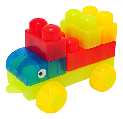 Zestaw Miękkich Żelowych Klocków 37el.