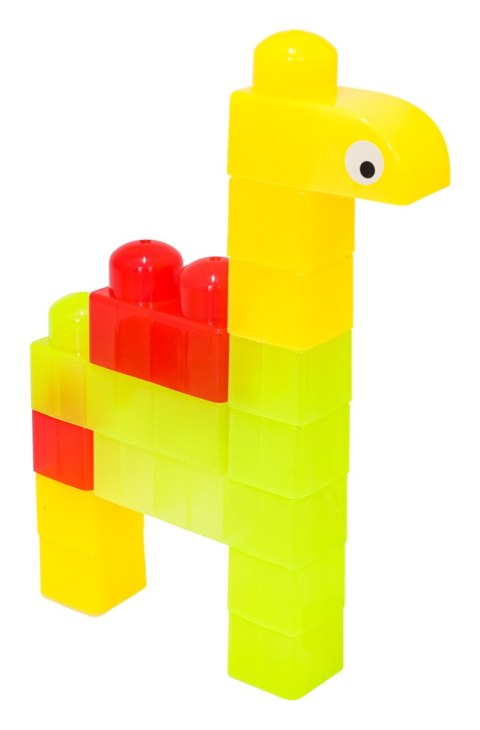 Zestaw Miękkich Żelowych Klocków 37el.