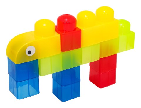 Zestaw Miękkich Żelowych Klocków 37el.