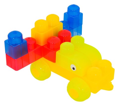 Zestaw Miękkich Żelowych Klocków 37el.