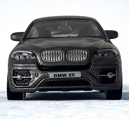 BMW X6 Samochód Die-Cast 1:43 auto dla kolekcjonera i dziecka grafit