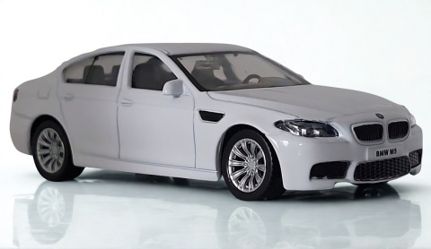 BMW M5 niebieski samochód Die-Cast 1:43 auto dla kolekcjonera i dziecka