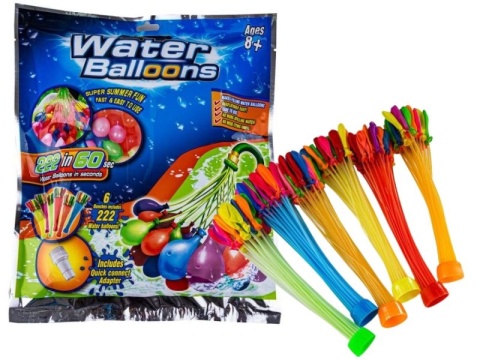 Balony Na Wodę Bomby Wodne Automat 222 sztuki w 60 sekund Zestaw