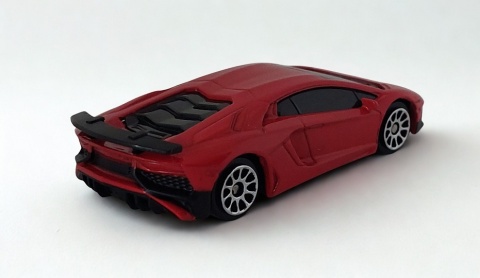 Lamborghini Aventador SV Coupe Samochód resorak Die-Cast 1:64 red