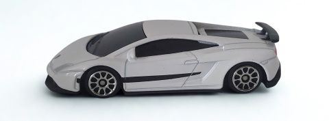 Lamborghini Gallardo LP-570-4 Superleggera Samochód resorak 1:64 biały