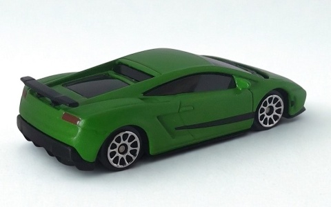 Lamborghini Gallardo LP-570-4 Superleggera Samochód resorak 1:64 zielony
