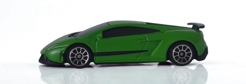 Lamborghini Gallardo LP-570-4 Superleggera Samochód resorak 1:64 zielony