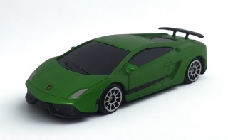 Lamborghini Gallardo LP-570-4 Superleggera Samochód resorak 1:64 zielony