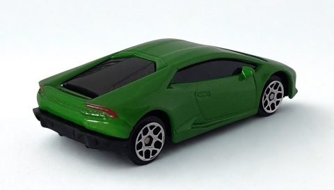 Lamborghini Huracan Coupe Samochód resorak Die-Cast 1:64 zielony