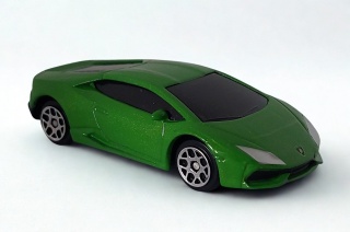 Lamborghini Huracan Coupe Samochód resorak Die-Cast 1:64 zielony
