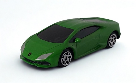 Lamborghini Huracan Coupe Samochód resorak Die-Cast 1:64 zielony