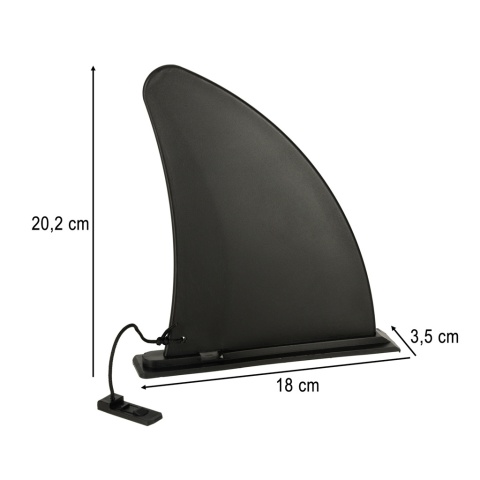 Płetwa statecznik do deski SUP 20,2 x 18 x 3,5