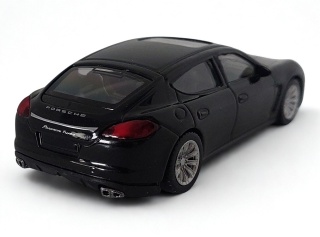 Porsche Panamera Turbo czarny Samochód Die-Cast 1:43 RMZ