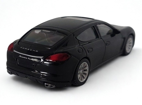 Porsche Panamera Turbo czarny Samochód Die-Cast 1:43 RMZ