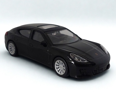 Porsche Panamera Turbo czarny Samochód Die-Cast 1:43 RMZ