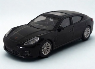 Porsche Panamera Turbo czarny Samochód Die-Cast 1:43 RMZ