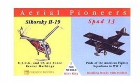 Spad 13 / Sikorsky H-19 Pionierzy lotnictwa 2szt