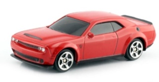 Dodge Challenger SRT Demon red resorak samochodzik 1:64