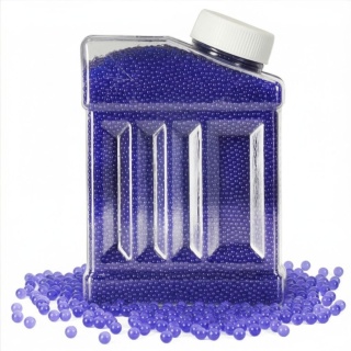 Kulki hydrożelowe do kwiatów niebieskie 250g 50000 szt 7-8 mm