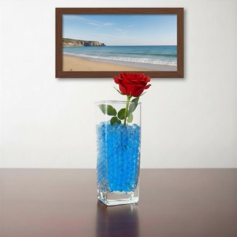 Kulki hydrożelowe do kwiatów i pistoletów niebieskie 500g 100000 szt 7-8 mm