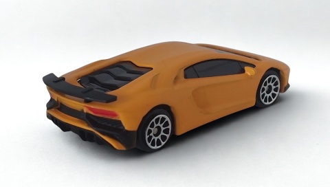 Lamborghini Aventador SV Coupe Samochód resorak Die-Cast 1:64 yellow