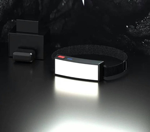 Latarka czołowa LED czołówka warsztatowa usb wodoodporna