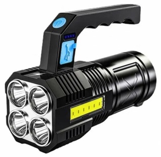 Latarka szperacz mocna taktyczna akumulatorowa wojskowa LED