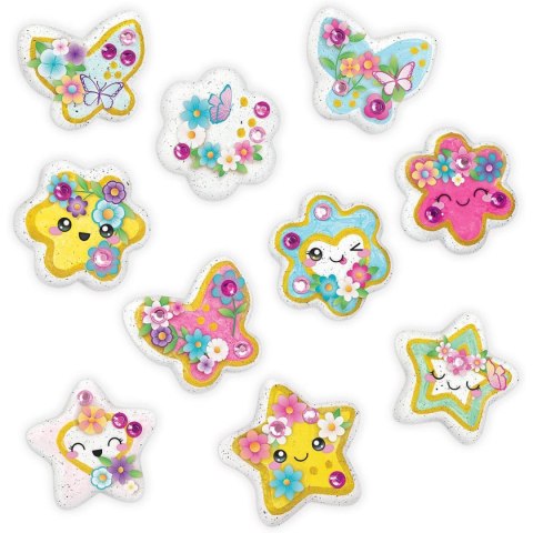 MAKE IT REAL Świecący Ogród Rock Dough, zestaw kreatywny