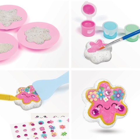 MAKE IT REAL Świecący Ogród Rock Dough, zestaw kreatywny