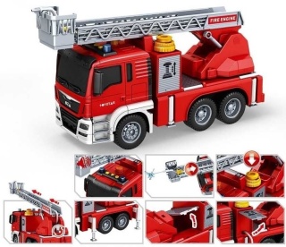 Straż pożarna z Funkcją lania Wody wóz drabiniasty pojazd gaśniczy