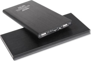 Power bank 20000mah kompaktowy 2 porty