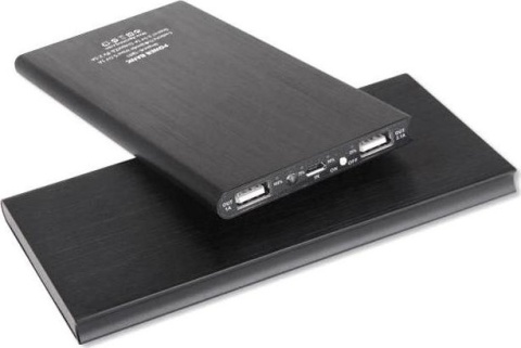 Power bank 20000mah kompaktowy 2 porty