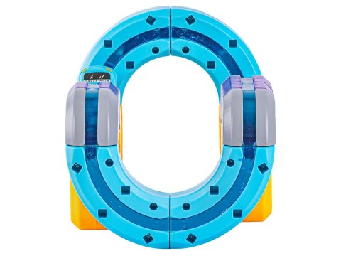 Tor Magnetyczny Zjazd samochodowy Kolejka Zjeżdżalnia Pociąg Klocki Konstrukcyjne 39 el.