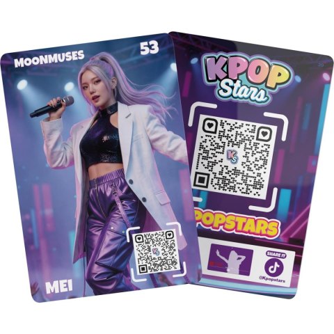 K POP STARS Kolekcjonerskie, karty