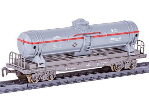 Kolejka R/C Elektryczna Lokomotywa Pociąg Towarowy Para Duży Zestaw Zdalnie Sterowany Akumulator
