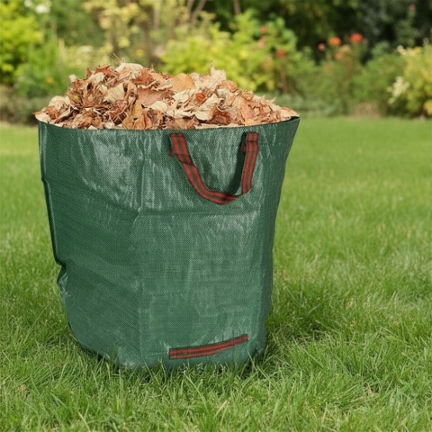 Kosz ogrodowy na liście trawę i odpady worek 270l duży i składany