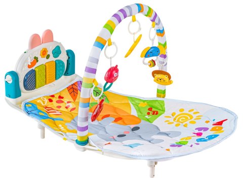 Leżaczek Bujaczek Mata edukacyjna dla dzieci Interaktywna Pianinko Grzechotki Projektor