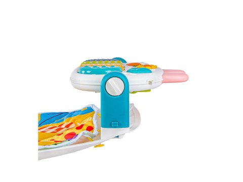 Leżaczek Bujaczek Mata edukacyjna dla dzieci Interaktywna Pianinko Grzechotki Projektor