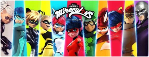 Miraculous Biedronka i Czarny Kot Queen Bee Figurka 12 cm